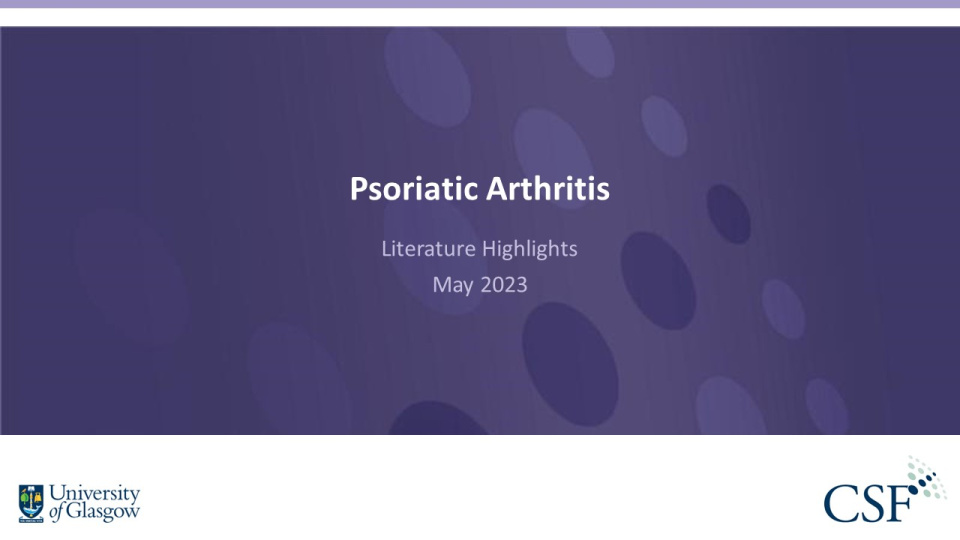 Literature review thumbnail: PSA Literature Highlights - May 2023