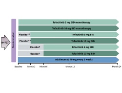 Publication thumbnail: The JAK inhibitor tofacitinib for active rheumatoid arthritis: results from phase III trials